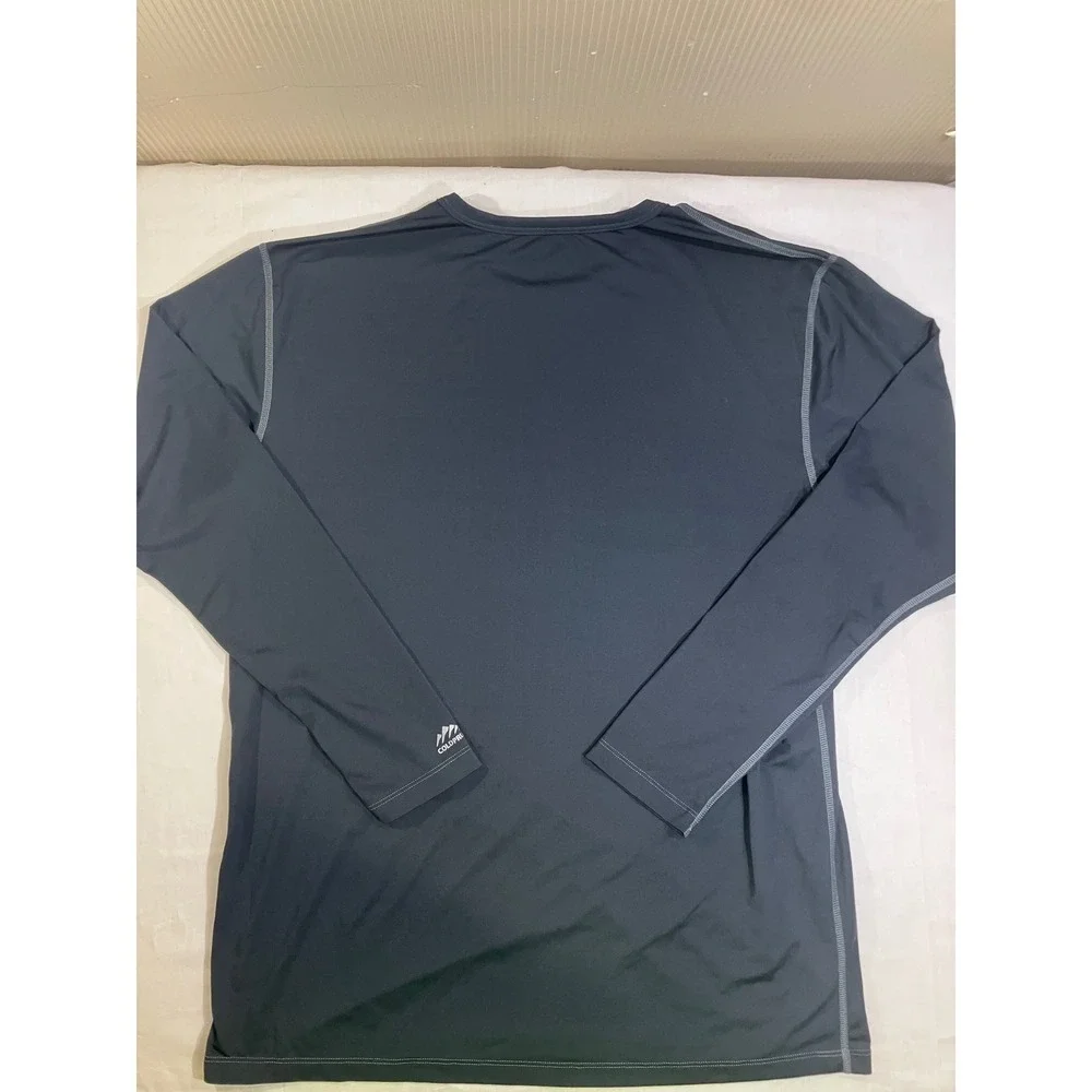 ColdPruf Mens 2XL Gray Long‎ Sleeve Thermal Layer Top 49-89-52-82 Compression
